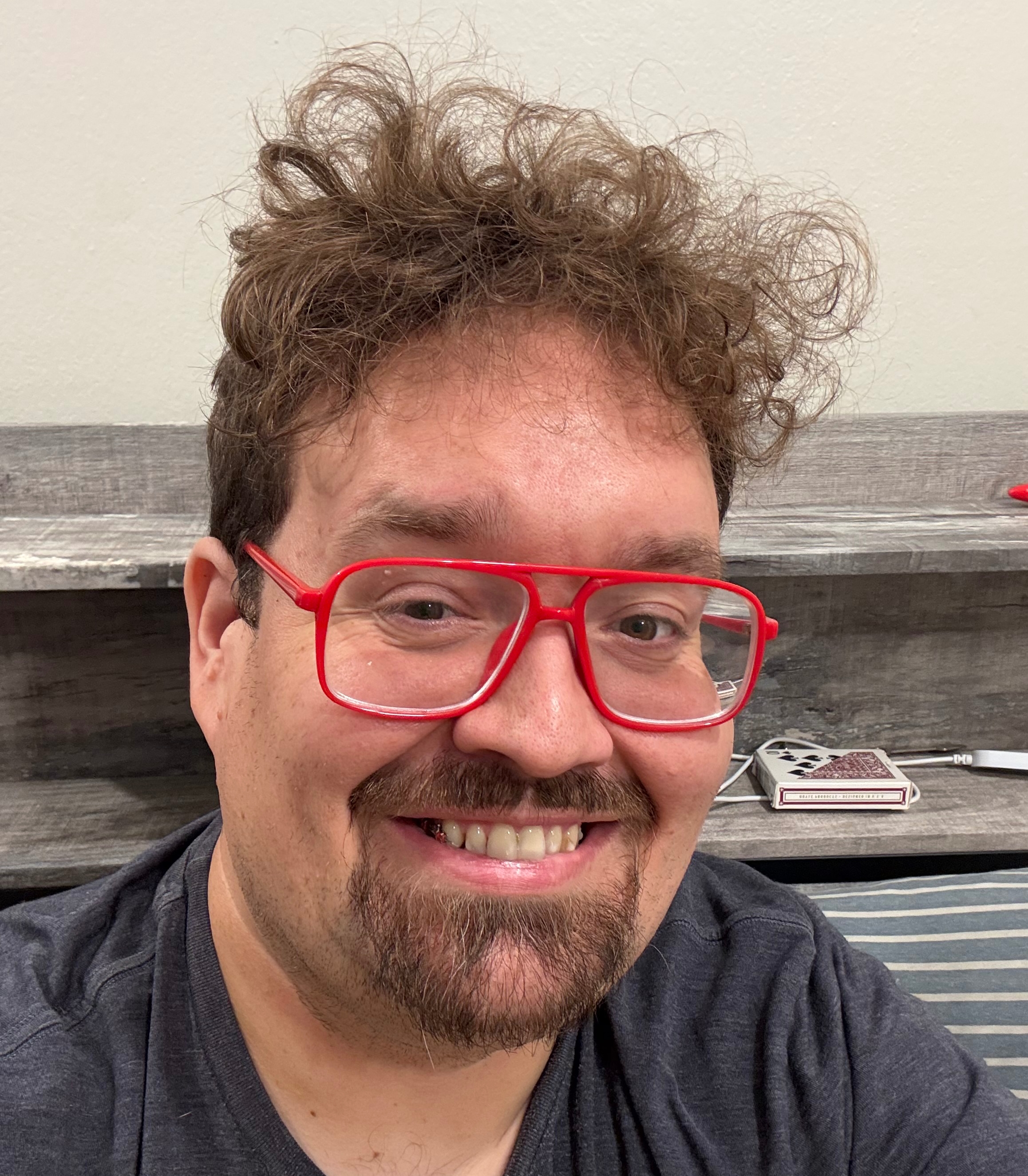 Mentor speaking with a small professional group